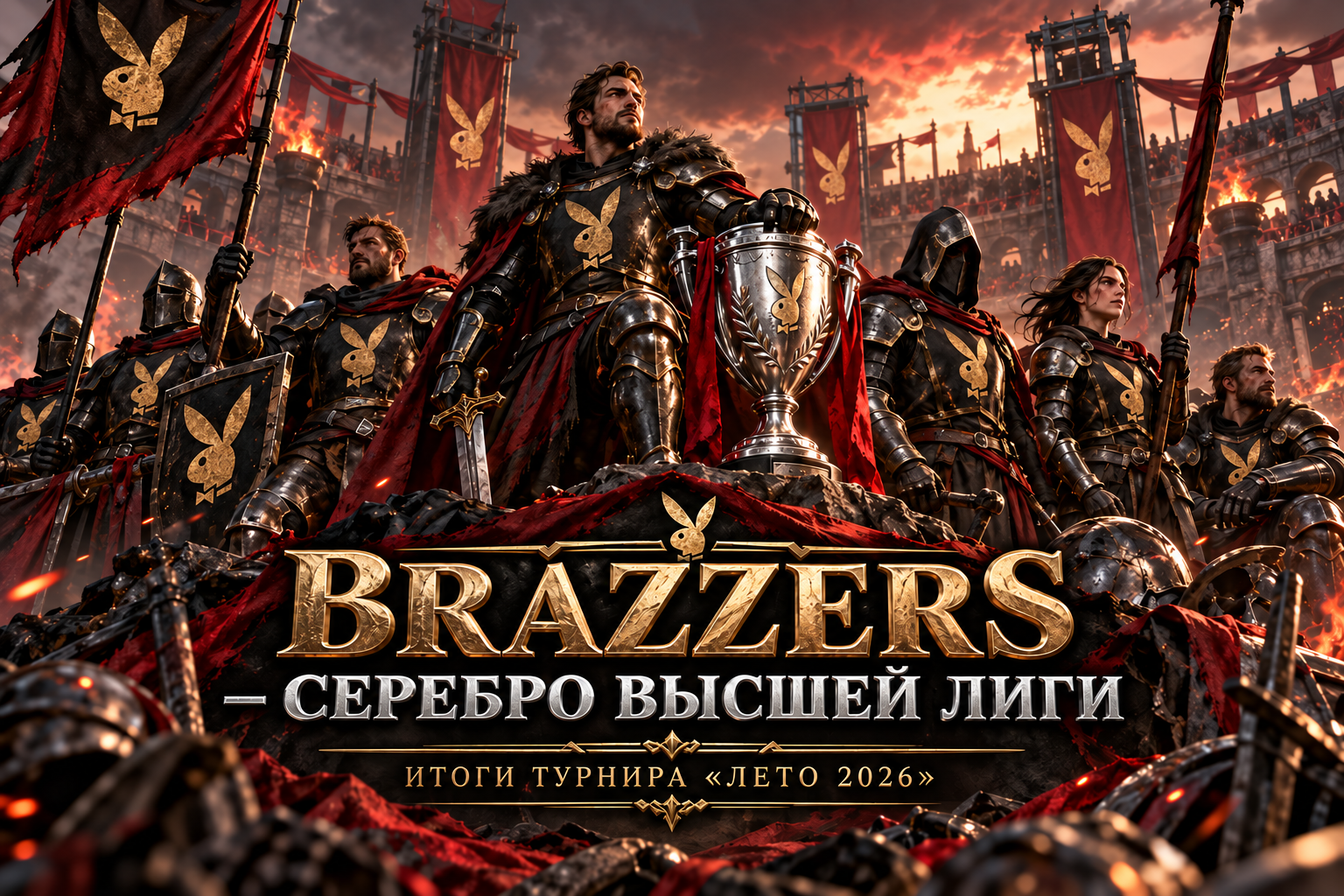 BRAZZERS — серебро Высшей лиги Лето 2026